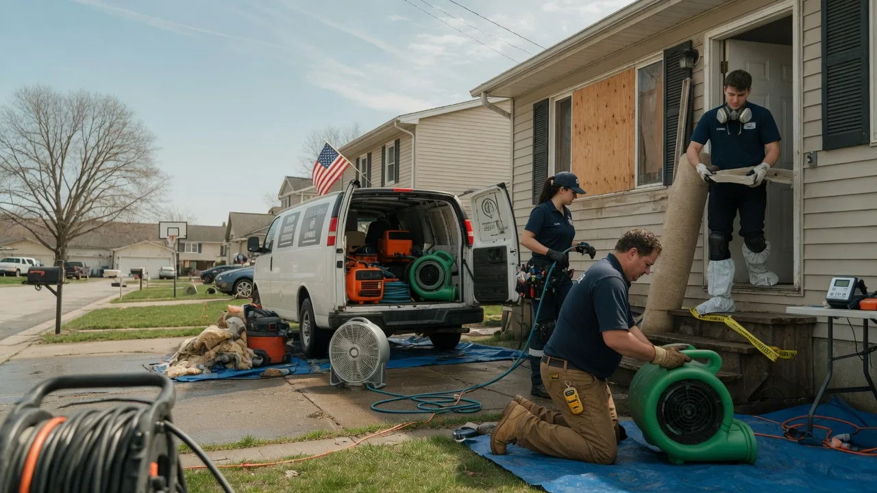 Water Damage Restoration in Castleton, VA near me